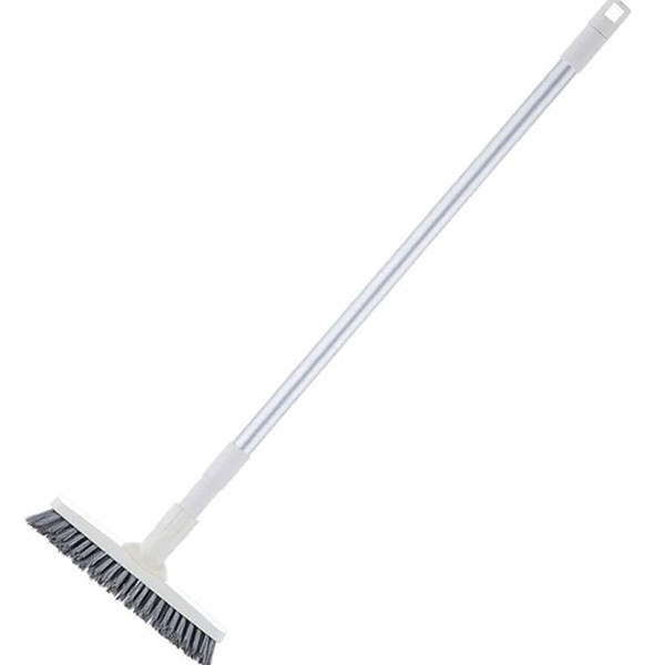 デッキブラシ 伸縮 ベランダ アルミ フロアブラシ 120度回転 玄関 窓 壁の角