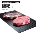 【マラソン ポイント5倍】 解凍プレート 解凍 急速 自然解凍 電源不要 省エネ 節約 節電 解凍板 解凍ツール 解凍トレイ 海鮮 肉 ステーキ キッチン 便利...