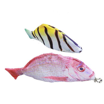ペンケース リアル 魚 さかな サカナ 筆箱 ポーチ プレゼント 景品 大きめ マルチ ユニーク