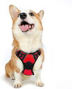 ハーネス 中型犬 13.5-22.5KG 引っ張り防止 負担が少ない 足を上げず装着完成 サイズ調整可 夜間反射安心散歩 抜けない サポ ...