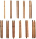 竹 編み針セット かぎ針 編み棒 セット 11サイズ 2.0〜5.0mm 編み針 編み棒 炭化竹 55Pcs 手芸工具 DIY手芸 手あみ針 手作り...