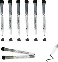 ホワイトボード マーカー 極細 6本入 マーカーペン マグネット付き 丸芯 2mm 消しゴム付き ホワイトボード用 ガラス プラスチック スムーズなデスクトップ...