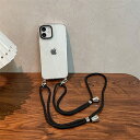 iphone11 ケース iphoneケース ショルダー 肩掛け ストラップ シンプル 透明 クリア スマホケース スマホカバー あいふぉん11 ケース 人気 ...