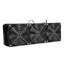 水冷 ラジエーター CPU水冷却ラジエター G1 4スレッド 熱行ラジエーター 水冷ファン 120 360mm 18チューブ 使いやすい 変周波数ドライブ(360mm 3ファン)