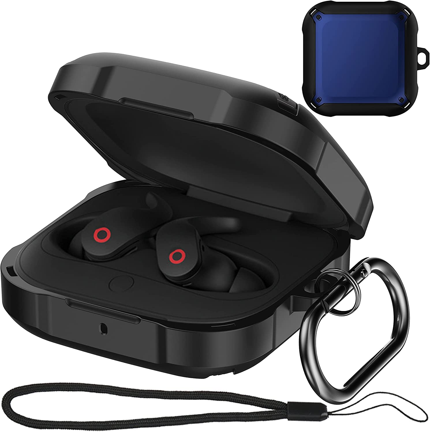 Beats Fit Pro P[X TPU ~^[VF یJo[P[X XL L[`F[ Xgbvt Beats fit pro 2021 (ubN/) 