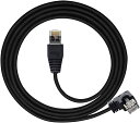 8P8C STP Cat6 lanケーブル イーサネット ネットワーク パッチコード 90度 左角 ストレート 延長ケーブル 50cm