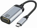 USB-C Type C to VGA 変換 ケーブル モニター アダプター 1080p60hz for タブレット スマホ PC