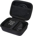JBL GO3 GO 3 スピーカー ケース カバー 保護 収納 アウトドア 持ち運び 外出 旅行 出張 軽量 傷 防止 衝撃吸収 - (ブラック)【互換品】