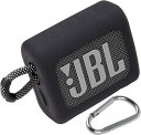 JBL GO3 GO 3 スピーカー 保護 収納 シリコンケース- (ブラック)【互換品】