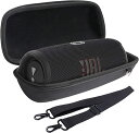 JBL CHARGE5 Charge5 スピーカー ケース カバー 保護 収納 アウトドア 持ち運び 外出 旅行 出張 軽量 傷 防止 衝撃吸収 - (ブラック)【互換品】