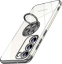 Galaxy S23 ケース クリア リング付き Samsung ギャラクシー S23 / SC-51D / SCG19 カバー 透明 おしゃれ スマホケース ...