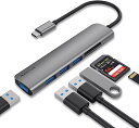 USB C ハブ 6in1 USB Type C HUB 変換アダプタ...(2)
