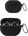 SOUNDPEATS Capsule3 Pro ケース 紛失防止 フック 搭載 軽量 キズ防止 防塵 傷つきにくい ソフト シリコン スポーツクールなデザイン ...