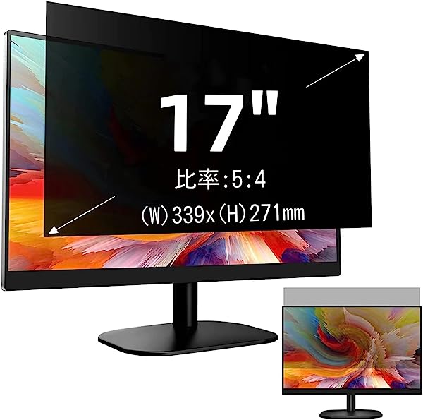 Τɻߥե 17(5:4) ץ饤Х ե륿 ֥롼饤ȥå ѥ PC ˥ վݸե ȿ...