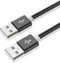 USB 3.0ケーブル オスオス a-aタイプ 両端 コード 5Gbps 高速転送 アルミシェル ナイロン編み HDD TV Box カメラ DVDプレーヤー プリンタ モデムなどと互換性あり 1M 送料無料