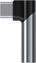 Type-C 回転 3.5 mm ヘッドホンアダプタ 3極/4極 TRRS対応 雌転雄 ヘッドホンインタフェース Hi-Fi音質 DACチップ 片側 L型 直挿...