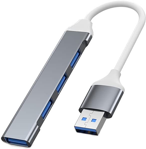 USBnu USB3.0 1|[g USB2.0 3|[g ő`x3.0Gbps USB2.0/1.1Ƃ̌݊ Rs[^ USB-A nu 4in1 USB3.0*1 USB2.0*3 HUB USBg Windows/Mac/PS4/PS5/ChromebookΉ usb2.0 ݑΖ e[N (O[) 