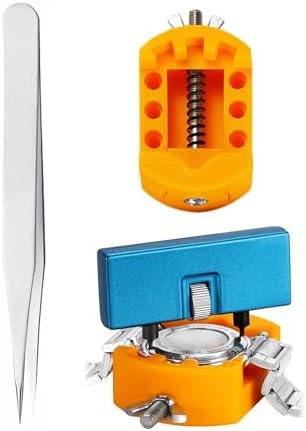 腕時計バンド調整 ベルト 交換/修理 工具 サイズ調整 バネ外し メンテナンス専用 時計用 清掃用品 時計修理ツール 収納便利 (7点セット) 送料無料