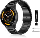Garmin Venu 3 / Venu 2 / Garmin vivoactive 4 / Garmin Active 交換ベルト 22mm ステンレス製 金...