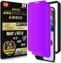 iPhone 11 Pro max ガラスフィルム ブルーライト (2枚) 全面保護 iphone XS Max ガラスフィルム 目に優しい 硬度9H 耐久 極薄 耐衝撃 気泡なし 指紋防止 飛散防止 覗き見防止 自動吸着 貼り付け簡単 ガイド枠付き 保護フィルム