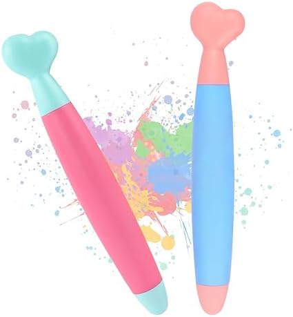 スタイラスペン 全機種対応 タッチペン キッズ向け 2本セット シリコン 子供用 握りやすい タブレット スマホ など 誕生日 プレゼント クリスマス ギフト ...