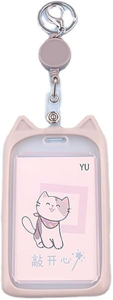 楽天deer-shopパスケース リール付き 定期入れ カードケース 子供パスケース 社員証 ICカード Cカードケース 小銭入れ カード入れ 掛け ICカード 伸縮可能 可愛い キーリング 通勤 通学 にも便利です グレー