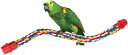 インコ 鳥用 ロープパーチ 鳥用止まり木 インコ ロープパーチ 鳥用 ロープ インコ おもちゃ 遊びおもちゃ 爪を磨く 鳥休み場所 噛む玩具 ストレス解消 イン...