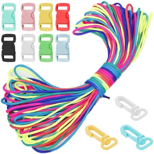 テントロープ パラコード カラード テントロープ 2mm 約30m タープロープ 多機能 DIY ペット 首輪 アウトドア キャンプ 編む ハンドクラフト アウ...