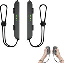 Switch用 リストストラップ Joycon ストラップ ゲームパッドリストストラップ ジョイコン Joy Con ストラップ交換用 自動ロック付き ゲームコ...