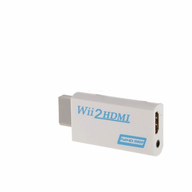 Wii ウィー 映像 HDMI 変換 アダプター フル HD 1080p 任天堂 Nintendo ニンテンドウ 送料無料