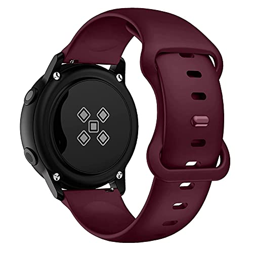 Rakuten - 腕時計 ベルト 22mm ソフト シリコン スポーツ クイックリリース バンド スマートウォッチ 交換バン ド レッド