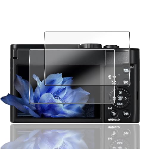 Panasonic LUMIX TZ99 ガラスフィルム Panasonic LUMIX DC-TZ99 フィルム 強化ガラス 液晶 保護フィルム 硬度9H 耐衝撃 飛散防止 指紋防止 全面保護 極薄 高透過率 貼り付けやすい 2.5D ラウンドエッジ加工など 対応 Panasonic LUMIX TZ99 専用 保護フィルム ...