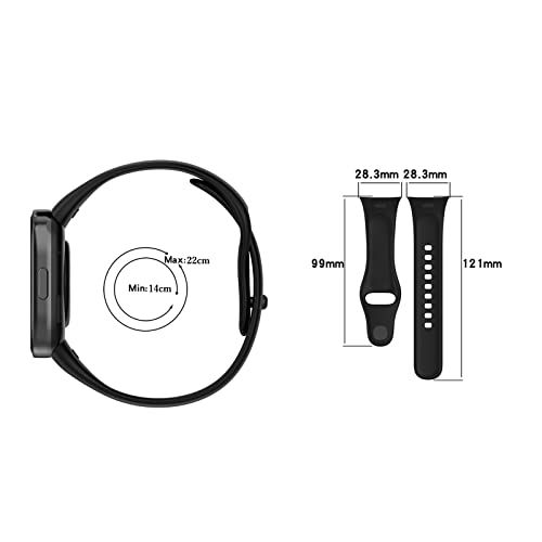 Xiaomi (シャオミ) Redmi Watch 3 / Mi Watch Lite 3 バンド ベルト 細い帯 替えバ...
