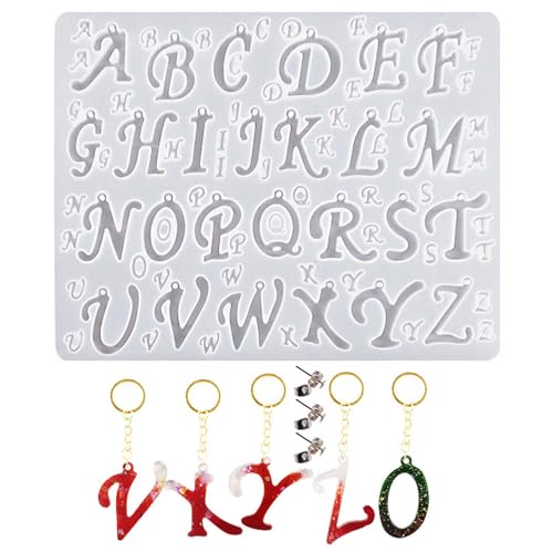 ■商品説明■ アルファベット シリコンモールド 通し穴 UVレジン エポキシ樹脂 大文字と小文字 DIY 手作り ピアス イヤリング ネックレス ペンダント キーホルダー 抜き型 キット 道具 樹脂工芸品 贈り物 型のサイズ 長さ23.2cm×幅18cm アルファベット多種類セット。※シリコンモールドのみの販売となります。画像に含まれるサンプル品は付属しておりません。素材 柔らかく しっかりしたシリコーン素材で 繰り返し使えます。弾力のあるシリコンモールドなので レジンや樹脂が固まった後 スムーズに型から外すことができます。自由にDIY 綺麗な作品が作れますシリコンモールドです。自分の好みにあわせて色を変えたり お好きなラメやパーツ デコ素材を組み合わせたりすることができます。オリジナルの作品を手に入れることが可能です。特徴 部分的にアルファベットに穴が開いているので チェーンなどを通すだけで簡単に自分だけのオリジナルスティックが作れます。透明度が高く 仕上がりを確認しながら作業ができます。お手入れも簡単で ぐにゃりと曲げられるので 細かいところまで洗いやすいです。シリコンモールドを使用後にきれいにして 日光や埃から離して保管してください。幅広い適用 UVレジン エポキシ樹脂 樹脂粘土などにご利用いただけます。ネックレス ペンダント イヤリング 宝石 キーリング装飾などのDIYの異なる手仕事に適用することがで 商品の説明 シリコンモールド レジン モールド レジン シリコンモールド キーホルダー 手作りアルファベット シリコンモールド 通し穴 UVレジン エポキシ樹脂 大文字と小文字 DIY 手作り ピアス イヤリング ネックレス ペンダント キーホルダー 抜き型 キット 道具 樹脂工芸品 贈り物