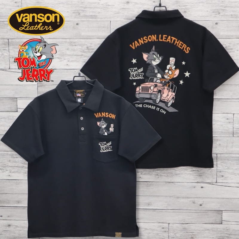 ������̵���ۥ�� �ȥ�ȥ����꡼ VANSON �Х󥽥� ����� Ⱦµ �ݥ������ Ⱦµ�ݥ������ ����� �ȥåץ� TOM��JERRY �ȥॸ���� �ɽ� T...