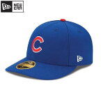 ニューエラ NEWERA MLB オンフィールド シカゴ カブス ゲーム LP 59FIFTY メンズ レディース ユニセックス CAP キャップ 帽子 刺繍 ロゴ コラボ 野球 メジャーリーグ ベースボールキャップ ブルー 青