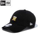 NEWERA ニューエラ 阪神 タイガース Tigers キャップ CAP 帽子 9THIRTY ベースボールキャップ 野球 阪神グッズ 虎 猛虎 メンズ レディース ユニセックス ワンポイント 黒 ブラック