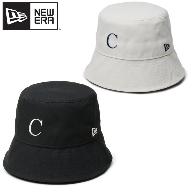 【送料無料】ニューエラ NEWERA カルナムール CALNAMUR コラボ 藤田ニコル にこるん バケットハット バケハ 帽子 ハット ワンポイント ロゴ 刺繍 シンプル ユニセックス メンズ レディース ストーン 黒 ブラック