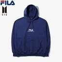 【即納】送料無料 BTS 着用モデル FILA フィラ パーカー プルパーカー スウェット 長袖 JUNG KOOK ジョングク コラボ 公式 グッズ 限定 メンズ レディース ユニセックス ネイビー 紺