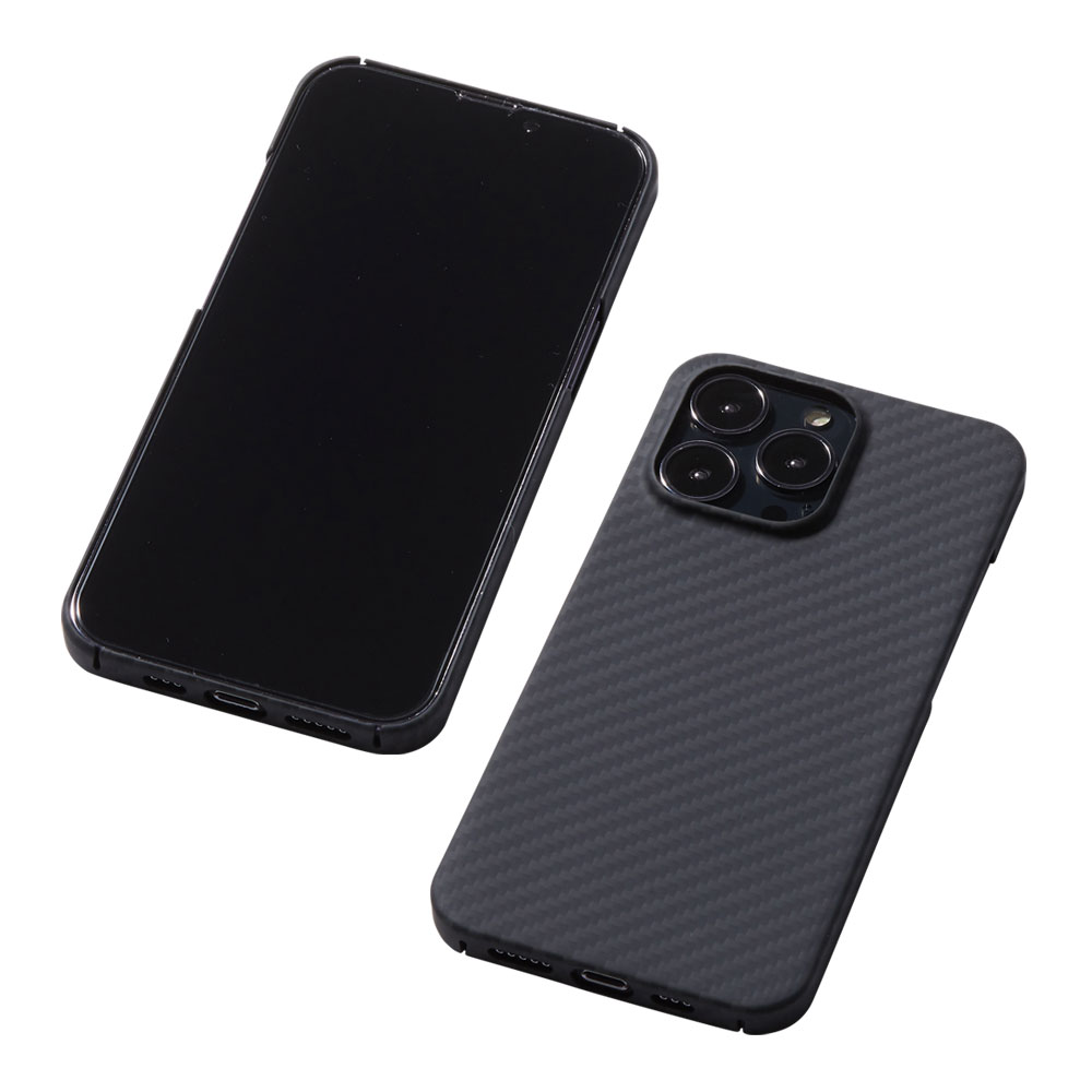【ポイント10倍】Deff ディーフ カバー iPhone 13/13Pro用スマホカバー ケース アラミド繊維 超軽量 耐衝撃 超頑丈 高耐久性 レンズ保護 ワイヤレス充電対応 DURO 3
