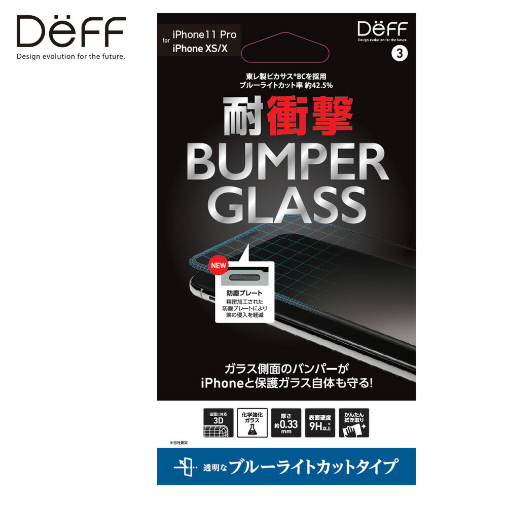iPhone11Pro ガラスフィルム バンパーガラス BUMPER GLASS for iPhone 11 Pro ブルーライトカット 新製品