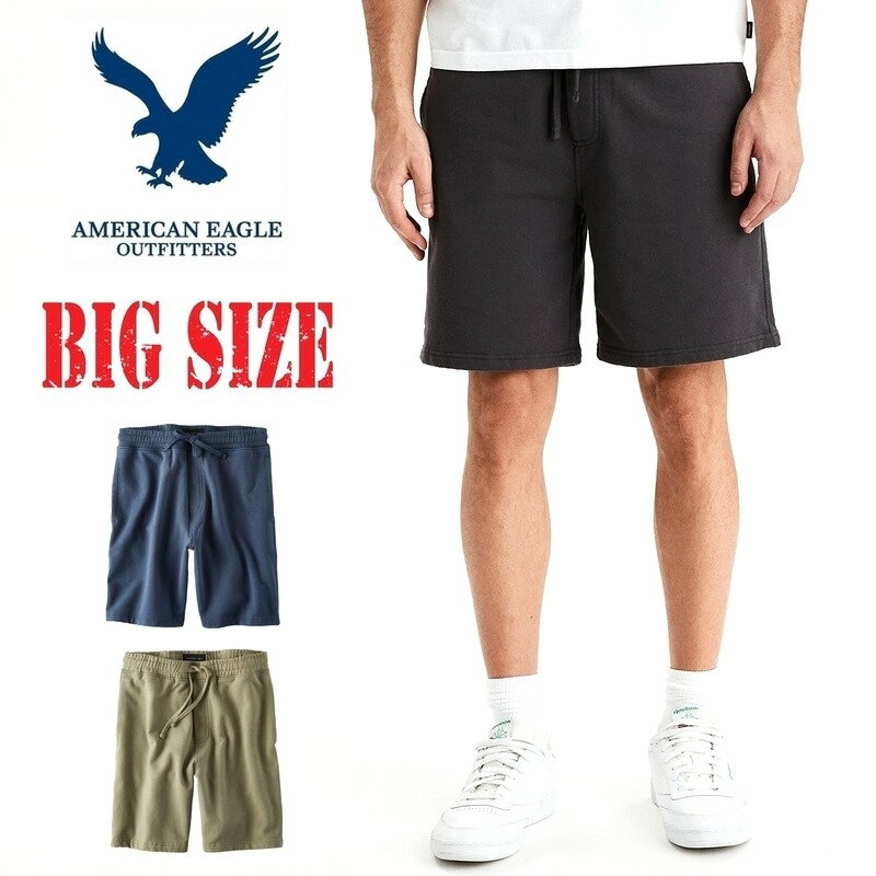 アメリカンイーグル AMERICAN EAGLE スウェットショートパンツ ショーツ ハーフパンツ XL 大きいサイズ メンズ あす楽