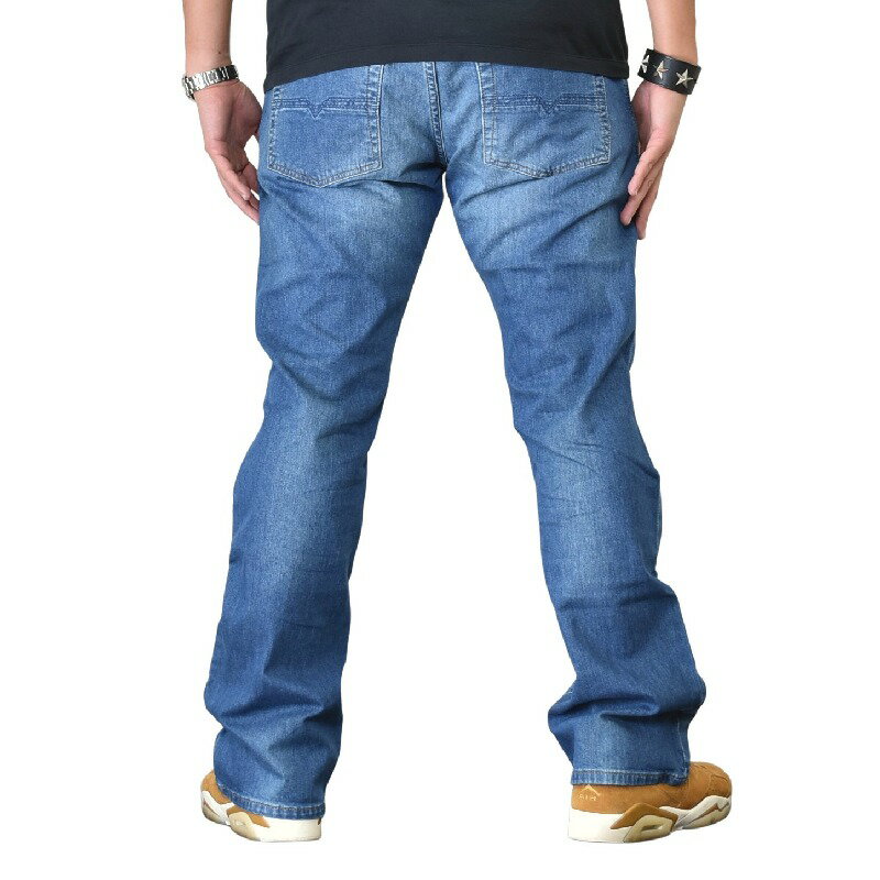 DIESEL ディーゼル デニムパンツ ジーンズ ブーツカット ストレッチ ZATINY C84QQ STRETCH 38インチ 大きいサイズ メンズ あす楽