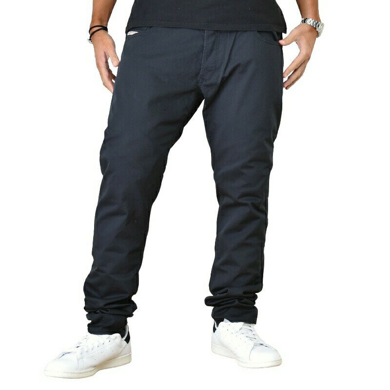 DIESEL ディーゼル SLIM SKINNY スリムスキニーパンツ R-TROXER-A RCARP 81E 黒 ブラック 38インチ 大きいサイズ メンズ