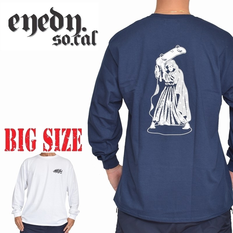 EYEDY アイディー ロンT 長袖Tシャツ SK8MARIA XL XXL XXXL 大きいサイズ メンズ 