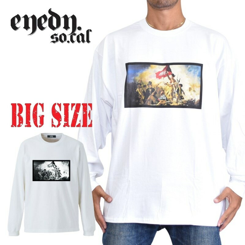 EYEDY アイディー ロンT 長袖Tシャツ FREEDAMN XL XXL XXXL 大きいサイズ メンズ 