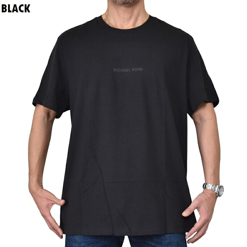 大きいサイズ メンズ MK MICHAEL KORS マイケルコース 半袖Tシャツ バックロゴ XXL
