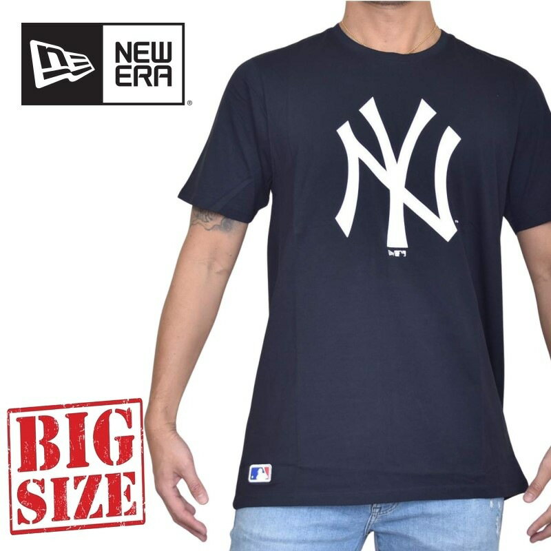 NEW ERA ˥塼 Ⱦµ T 롼ͥå MLB NY ˥塼衼󥭡 ͥӡ XL XXL XXXL XXXXL 礭 