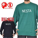 NESTA BRAND ネスタブランド ドロップショルダー クルーネック ニット セーター XXL XXXL 大きいサイズ メンズ あす楽