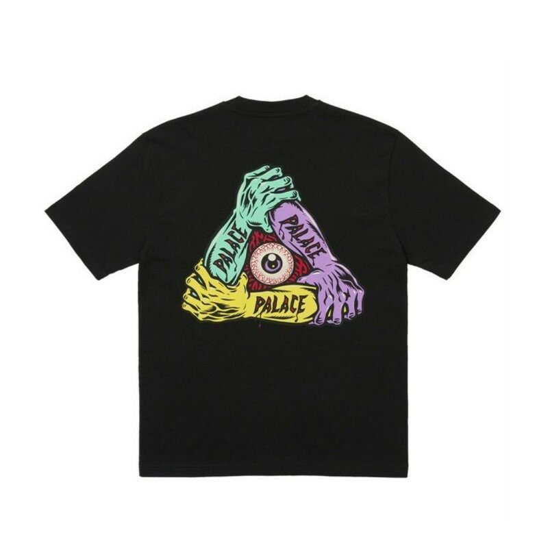 大きいサイズ メンズ PALACE パレス ARMS T-SHIRT 半袖Tシャツ 黒 白 XXL
